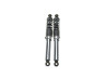 Puch Shock absorbers Shocks 360 mm chrome with long shaft Shock absorber set 360mm Puch VZ with long shaft chrome NTS