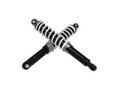 Shock absorber set 280mm IMCA black / white