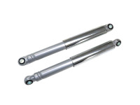 Shock absorber set 290mm IMCA classic chrome / grey 