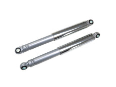 Shock absorber set 290mm IMCA classic chrome / grey 