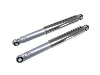 Shock absorber set 310mm IMCA classic chrome / grey