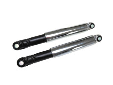 Shock absorber set 260mm IMCA classic chrome / black