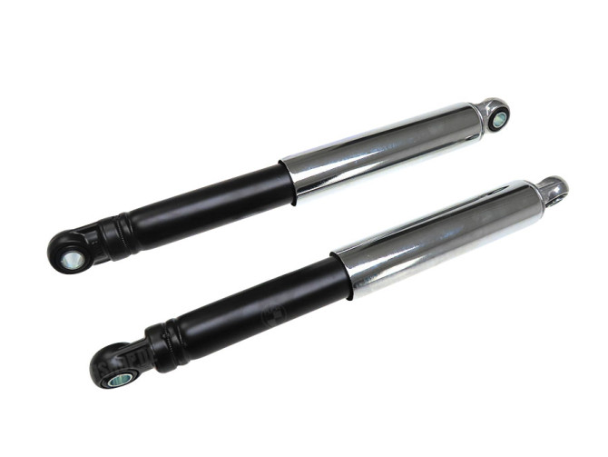 Shock absorber set 310mm IMCA classic chrome / black main