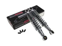 Shock absorber set 240mm MKX chrome (also Puch Magnum X)