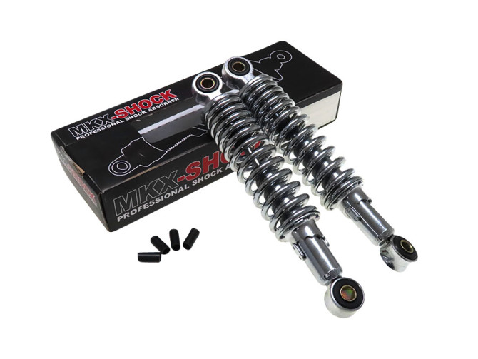 Shock absorber set 240mm MKX chrome (also Puch Magnum X) product