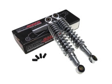 Shock absorber set 240mm MKX chrome (also Puch Magnum X)