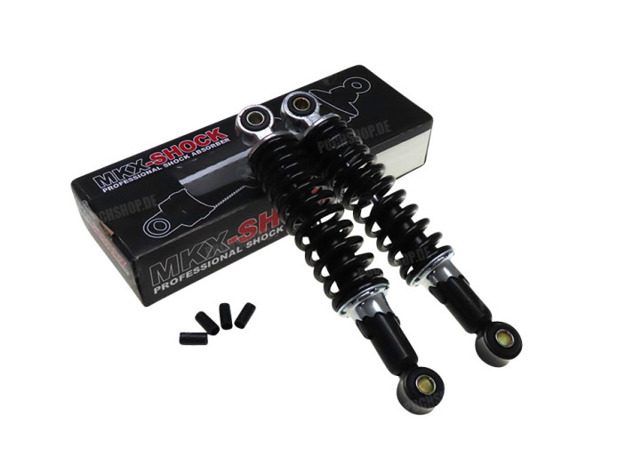 Shock absorber set 240mm MKX black (also Puch Magnum X)