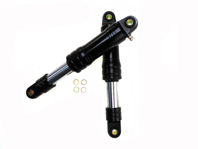 Schokbreker set 280mm sport hydraulisch / lucht zwart 
