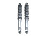 Shock absorber set 280mm IMCA chrome