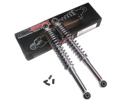 Shock absorber set 340mm MKX chrome