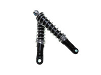 Shock absorber set 240mm IMCA black / chrome (also Puch Magnum X)