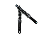 Shock absorber set 260mm IMCA black / chrome