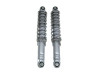 Shock absorber set 260mm IMCA chrome / silver