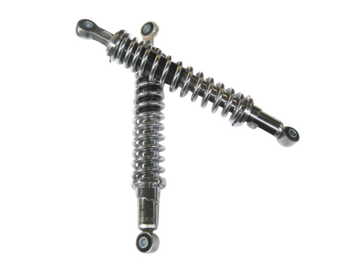 Shock absorber set 335mm MDI chrome