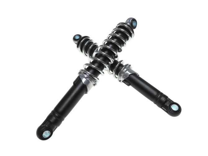 Shock absorber set 280mm IMCA black / chrome product