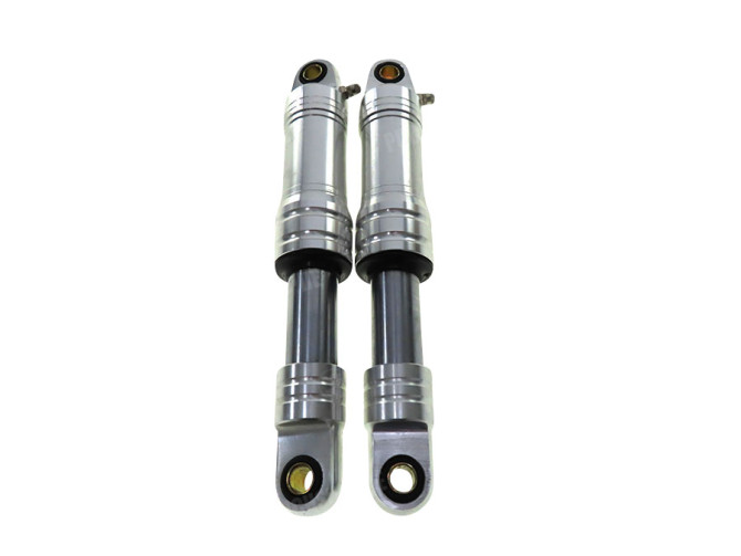 Shock absorber set 280mm sport hydraulic / air alu silver main