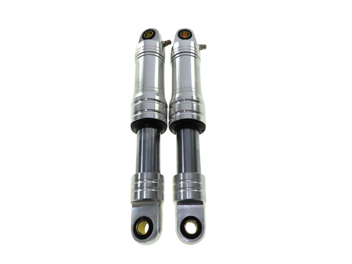 Shock absorber set 280mm sport hydraulic / air alu silver