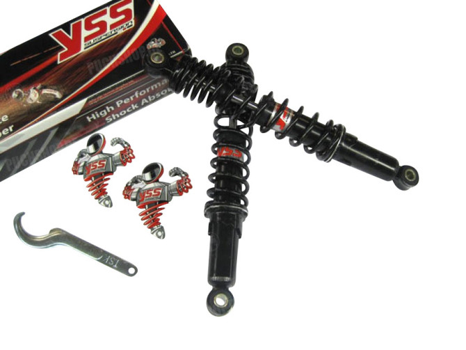 Shock absorber set 340mm YSS Pro-X RD220 hydraulic black  main