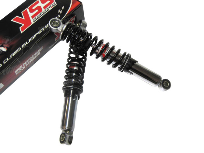 Shock absorber set 300mm YSS Bravo hydraulic chrome / black main