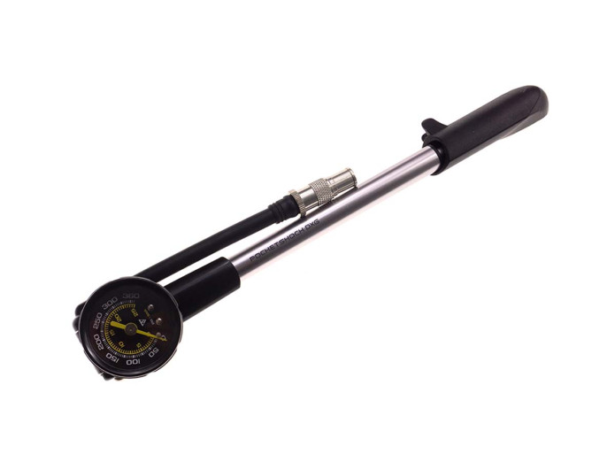 Topeak PocketShock DXG front fork shock pump with dial gauge