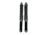 Shock absorber set 300mm IMCA chrome / black reinforced  Shock absorber set 300mm IMCA chrome / black reinforced
