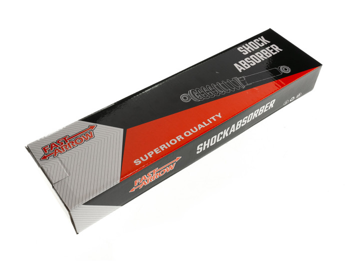 Shock absorber set 300mm Fast Arrow black (A-quality)