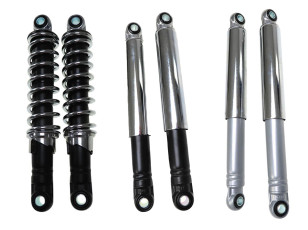 All IMCA shock absorbers for Puch Maxi / X30 / MV / VS / DS / universal moped use - spring / closed model - Made in Italy
