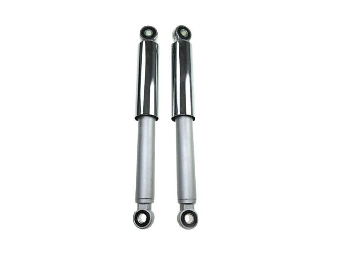 Shock absorber set 290mm classic silver / chrome
