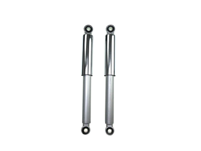 Shock absorber set 310mm classic silver / chrome
