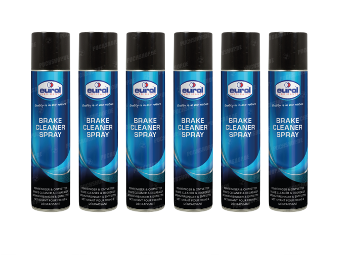Bremsenreiniger Eurol Brake Cleaner Spray 500ml (6 Stück) 1
