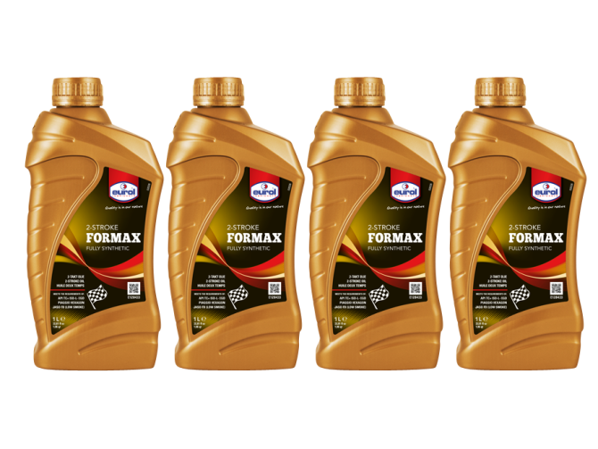 2-takt olie Eurol Super 2T Formax 1 liter (4 flessen) product