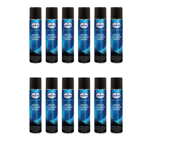 Remmenreiniger Eurol Brake Cleaner Spray 500ml (12 stuks) product