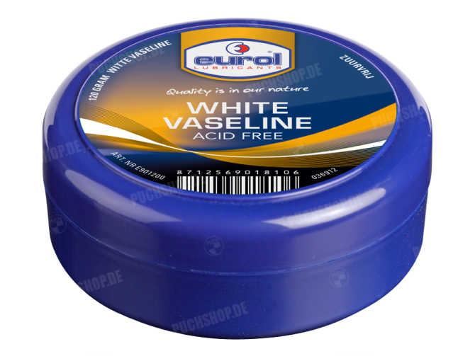 Eurol white Vaseline acid free 100 gram main