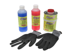 Tank Cure tank reparatie set (roest, reiniger en sealer) 