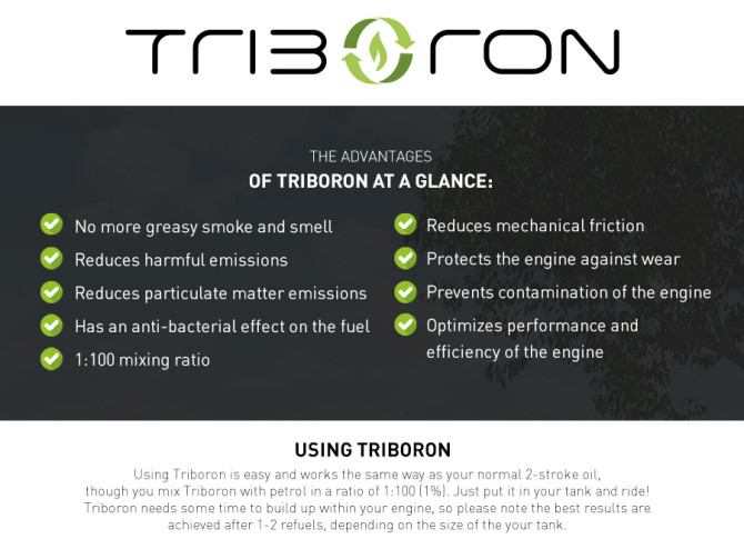 Triboron 2-Takt Concentrate 500ml (Zweitaktöl Ersatz)  product