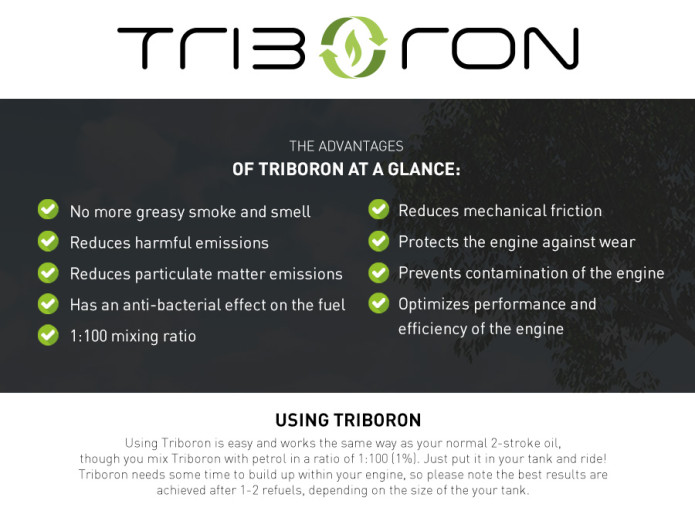 Triboron 2-Takt Concentrate 500ml 2-Takt Ersatz 2 Flaschen