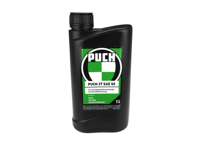 Puch 2T SAE 50 voor Puch motorfietsen 1 liter product