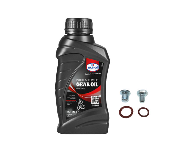 Clutch-oil ATF Eurol Puch & Tomos Gear Oil 250ml (refreshment-kit) product