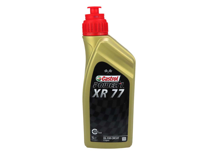 2-stroke oil Castrol XR77 full-synthetic for engines with race setup 1 liter product
