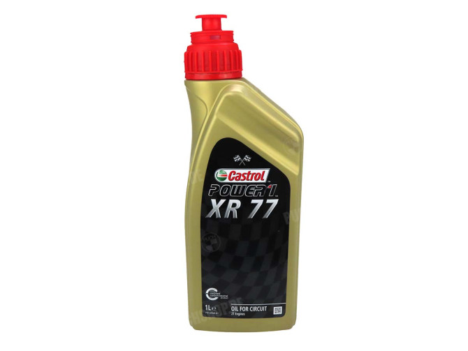 2-stroke oil Castrol XR77 full-synthetic for race setup 1L main