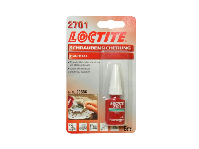 Loctite 2701 5ml (high strength green) main