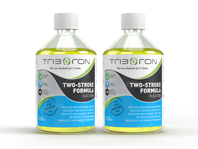Triboron 2-stroke Injection 500ml oil replacement 2 bottles