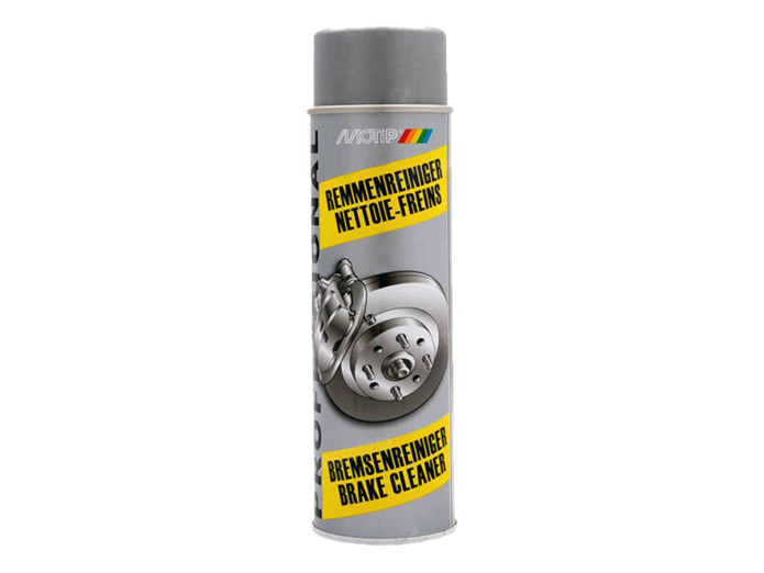 Brake cleaner spray MoTip 500ml (4 cans) package deal