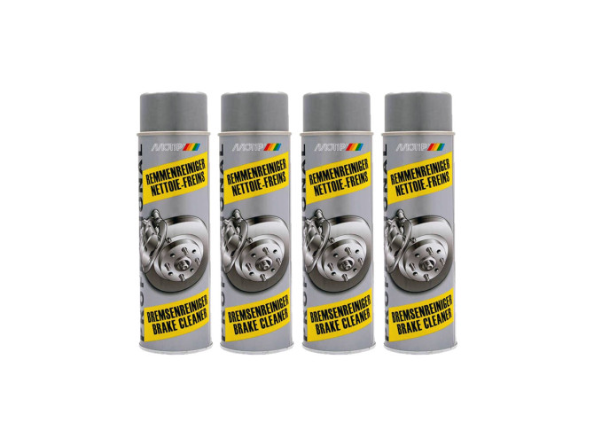 Remmenreiniger MoTip brake cleaner 500ml (4 stuks) voordeelverpakking product