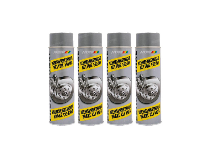 Brakecleaner MoTip 500ml (4 cans) Package deal 1
