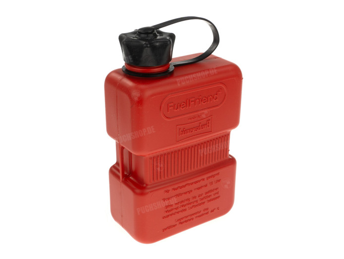 Jerrycan 1 liter Hunersdorff FuelFriend PLUS red 