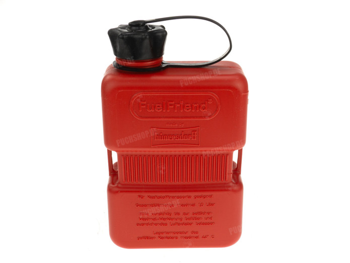 Jerrycan 1 liter Hunersdorff FuelFriend PLUS red 