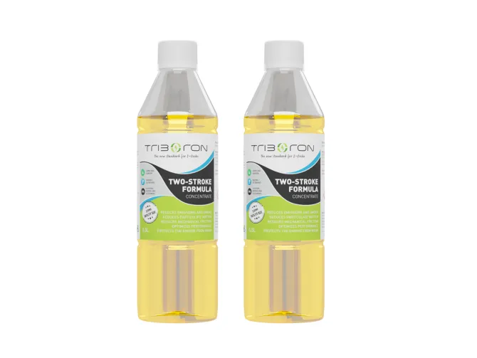 Triboron 2-takt Concentrate 500ml (2-takt olie vervanger) 2 flessen product