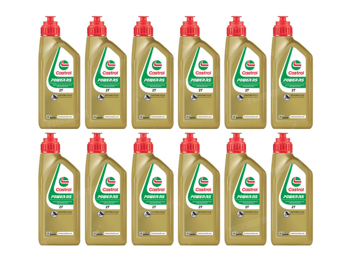 2-stroke olie Castrol Power RS 1 liter (12x offer)