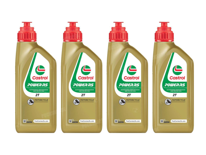 2-stroke oil Castrol Power RS 1 liter (4x offer)